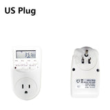 EU UK US Plug Energy Saving Timer Programmable Electronic Timer Socket Digital Timer Household Appliances For Home Devices
