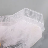 Natural White Crystal Guache Stone Facial Eye SPA Scraper Body Acupuncture Scraping Massage Physical Therapy Health Care Tool