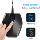 USB Conference Microphone, Suitable for Computer Desktop, Condenser Computer Microphone, Suitable for Games, Videos