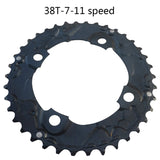 MTB 38T Single Speed Round Oval Chain Ring,Mountain Bike Chainwheel For 10/11s Steel Chain/alloy Cycling Parts