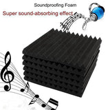 48 Pcs Acoustic Panel Soundproof Studio Foam for Wall Sound-Absorbing Panel Soundproof Board Wedge for Home,2.5X30X30 cm