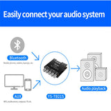 YS-TB21S 2.1-channel Bluetooth-compatible Audio Amplifier Board Module Subwoofer Midrange Treble Adjustable TPA3116