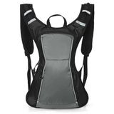 LED Turn Signal Backpack IPX5 Waterproof Reflective Backpack USB Rechargeable Safety Light Bag Wireless RC Bicycle Bag Cycling
