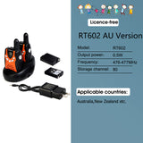 Retevis RT602 Rechargeable Walkie Talkie Children 2pcs 0.5W Children's Radio With Battery Christmas Gift Boy Girl Kids Toy Radio