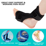 1Pcs Ankle Support Brace Belt Adjustable Pain Relief Ankle Strap Dorsal Splint Keep Foot Stretched Sport Fitness Guard Band