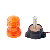 Bogrand Led High Power Emergency Beacon Dc12-30v Rotary Alarm Signal Lamp Strobe Warning Light For Construction Vehicle Ip65