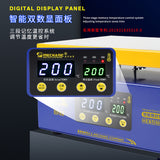 MECHANIC ET-20 Constant Temperature Heating Station Intelligent Dual Digital Display Anti-scald for PCB Middle Frame Removin