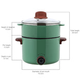 Multi Rice Cooker Electric Cooking Machine Household Hot Pot For Student Dormitory Electric Cooker Multilayer Non-stick Pan 220V
