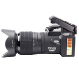 2021 Digital Camera POLO D7100 33Million Pixel Auto Focus Professional SLR Video Camera 24X Optical Zoom with Three Lens