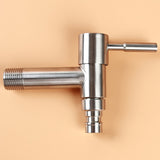 High Quality Outdoor Garden Faucet Tap Washing Machine Faucet Stainless Steel Kitchen Bathroom Sink Tap Mop Pool Water Taps