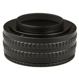 Aluminum Alloy M42 To M39 25mm-55mm Macro Tube Adjustable Focusing Helicoid Mount Adapter Camera Accessories