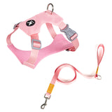Dog harness Leash nylon Vest harness Chihuahua husky French Bulldog Teddy For Puppy dogs Chest Strap training dog supplies