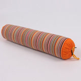 Striped Old Coarse Cloth Candy Buckwheat Pillow Cervical Pillow Buckwheat Candy Pillow Cylindrical Pillow Removable And Washable
