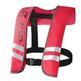 Inflatable Adults Life Jacket Adult Life Vest Safety Float Suit for Water Sports Kayaking Fishing Surfing Survival Jacket
