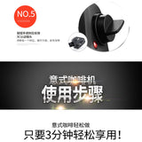 Pump Pressure Coffee Machine Home Espresso Coffee Machine Steam Milk Froth Small Mini Semi-automatic Fancy Coffee Machine CM6810