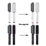 Multifunctional straightener straightener brush electric heat comb straightener curler hair fast modeling tool