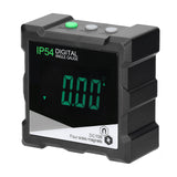 4*90° IP54 Digital Inclinometer LCD 360° Digital Slope Level Four Side Magnetics Multifunction Protractor Data Hold Function