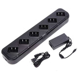 Multi Battery Charger Six Way Rapid Charger for Baofeng Radios UV-5R BF-888S UV-82 Walkie Talkie Chargers H777/H777 Plus Radio
