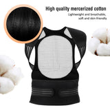 Magnets Therapy Tourmaline Self-heating Back Neck Support Brace Posture Corrector Spine Shoulder Lumbar Vest Pain Relief Corset