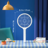 Professional Mosquito Killer Bat USB Rechargeable Electric Racket Kills Mosquitoes Insect Moth Fly Repellent Bug Zapper for Home