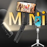 Cellphone Handheld  Gimbal Stabilizer Selfie Stick Tripod Wireless Remote Control Single Axis For Video Shooting