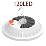 Portable Rechargeable 60/120 LED USB Port Outdoor Camping Tent Light Lantern Hiking Ultra Bright Hook Lamp Mobile Power Bank