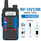 For BaoFeng UV-10R Walkie Talkie Handheld Radio Transceiver Portable Mini Handheld High Powerful Walkie Talkie for Outdoor