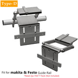 Push-pull Electric Circular Saw Guide Lifting Tool with Rail Lifting Accessories for Makita and Festo Guide Rail Workbench Tools