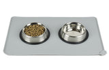 Waterproof Non-slip Pet Feeding Mat Silicone Pet Food Mat Dog Bowl Mat Pet Feeding Tray For Cats and Dogs Pet Suppies