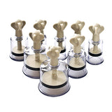 Vacuum cupping 8pcs Rotary Medical Vacuum Cupping Magnet Therapy Manual Hand Twist Body Massage Relaxation Kit thickening Paine