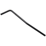 12 Inches 6.3mm Guitar Patch Cable &amp; Direct Insertion Style Electric Guitar Tremolo Arm Whammy Bar - Chrome - Black