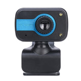 Webcam USB Web Camera Clip-On Computer Webcams 480P With Mic Web Cameras Optical Lens For PC Laptop 2 LED Lights