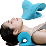 Pillow Neck And Shoulder Relaxer Cervical Traction Device For TMJ Pain Relief And Cervical Spine Alignment Chiropractic Pillow