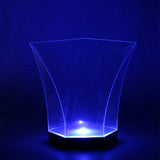 5L Large Capacity Polygonal Colorful Ice Bucket Bar Nightclub Light Up Champagne Whiskey Beer Bucket Bars