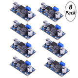8pcs LM2596 DC-DC Adjustable Buck Converter 3.0-40V to 1.5-35V Power Supply Step Down Module
