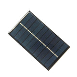 BUHESHUI 1.2W 5V  Solar Panel  Charger For 3.7V Battery 117*68MM Solar panel Cell Polycrystalline 5pcs/lot