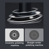 1500r/min Cordless USB Recharging Car Auto Scratch Repairs Machine Home Household Car Polishers Eccentric Waxing Machine