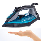 2200W Portable Electric Steam Iron for Clothes Multifunctional Adjustable Ceramic Soleplate Iron for Ironing EU Plug