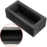 85 Oz Gold Large Graphite Ingot Mold Melting Casting Refining Scrap Bar Crucible