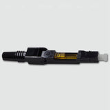 100Pcs Embedded SC Fiber Optic Fast Connector FTTH Single-Mode Fiber SC Fast Connector SC Adapter On-Site Assembly