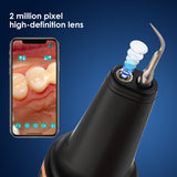 Visual Ultrasonic Dental Scaler Set Electric Tooth Cleaning Machine Tartar Calculus Removal Eliminator with LED Light