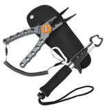 Aluminum Alloy Fishing Pliers Grip With weighing Fish Grip Lip Clamp Grabber Hook Remover Cutter Fishing Braid Line Scissors