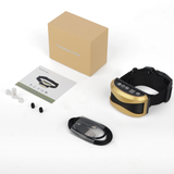 2021 Automatic Dog anti bark collar rechargeable adjustable no barking  rainproof  for dogs training collar dog Accessories