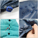 Winter Pet Clothes For Small Dogs Windproof Dog Coat Hooded Warm Thicken Dog Down Jacket Chihuahua French Bulldog Pet Clothing