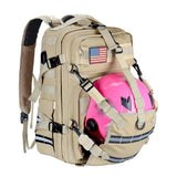 Waterproof Motorcycle Backpack Reflective Strip Holder Bag Storage