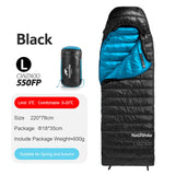CW400 Envelope Type White Goose Down sleeping bag Winter Warm Sleeping Bags NH18C400-D Naturehik