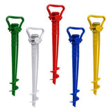 Sun Beach Fishing Stand Rain Gear Garden Patio Parasol Ground Spike Umbrella Stretch Stand Holder