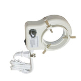 Industrial Microscope 144 Led Adjustable Brightness Source Dimmer Ring Light Microscope Illuminator Lamp
