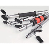 8Pcs 95Mm Black Bearing Pulley Wheel Cable &amp; 6 Pack 1 Inch (25 Mm) Barbell Clip Clamps-Dumbbell Spring Collars