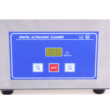 Mini Digital Ultrasonic Cleaner Metal Basket Washing Jewelry Watches Dental PCB CD 600ml 35W 40kHz Cleaner Bath